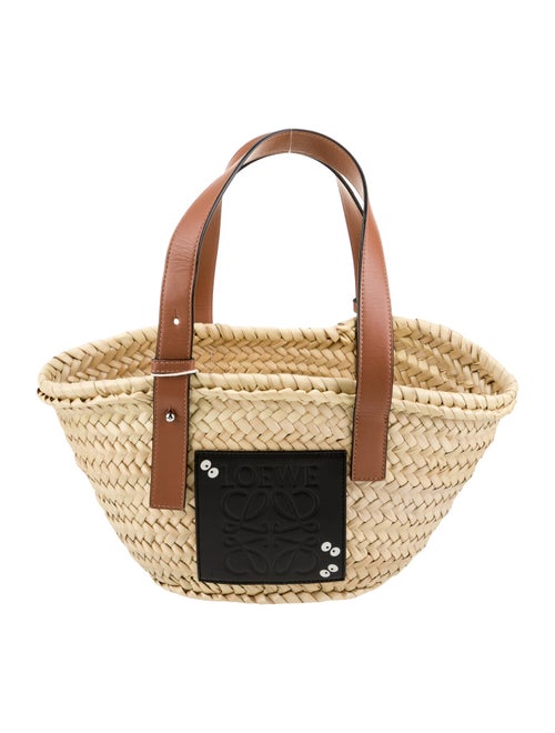 LOEWE x Studio Ghibli Straw Loewe Basket Small