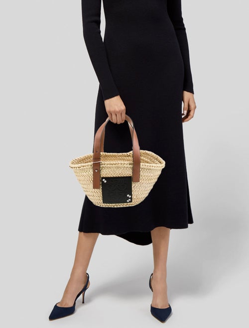 LOEWE x Studio Ghibli Straw Loewe Basket Small
