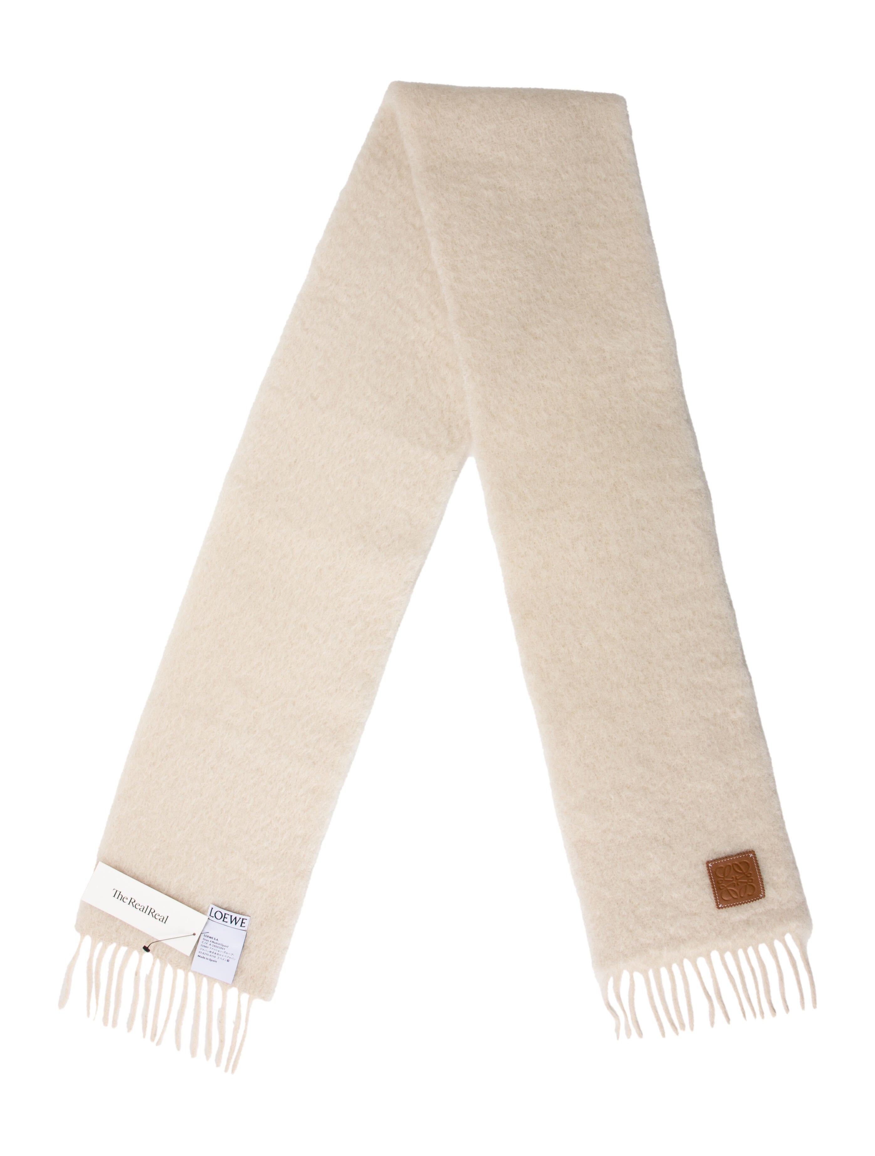 Loewe Mohair Printed Scarf