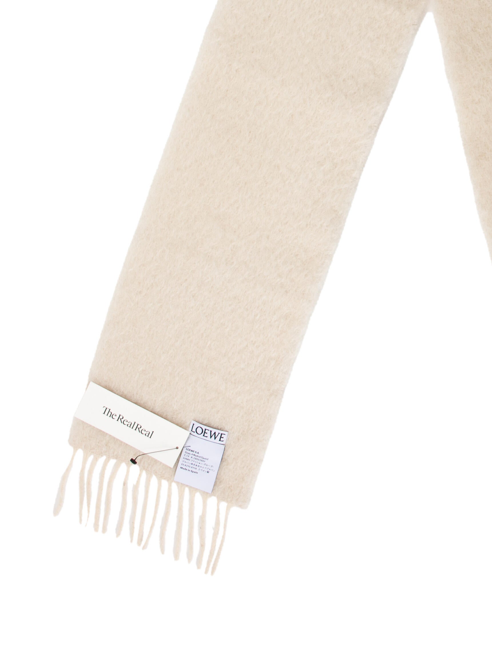 Loewe Mohair Printed Scarf