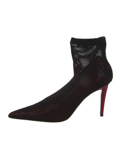 Loewe Patent Leather Mesh Accents D'Orsay Pumps