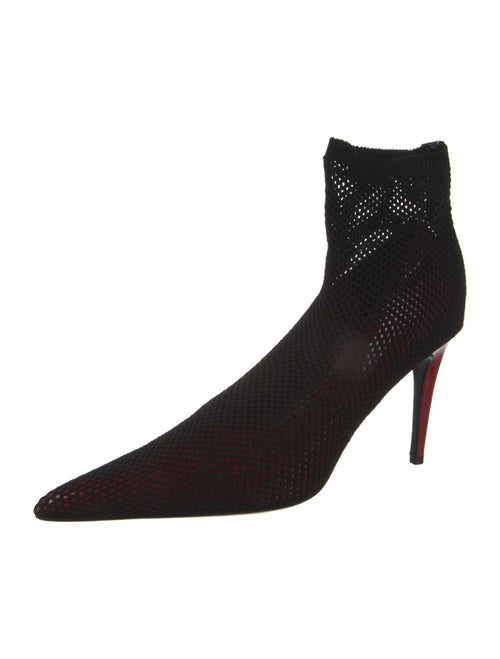 Loewe Patent Leather Mesh Accents D'Orsay Pumps