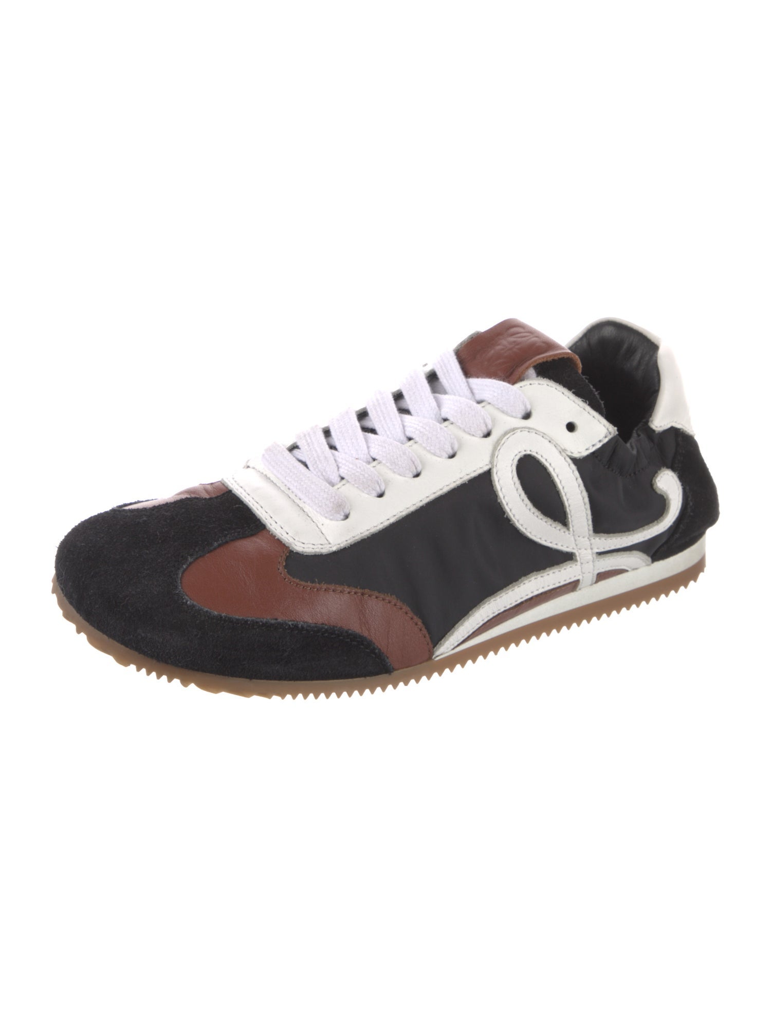 Loewe Nylon Printed Athletic Sneakers