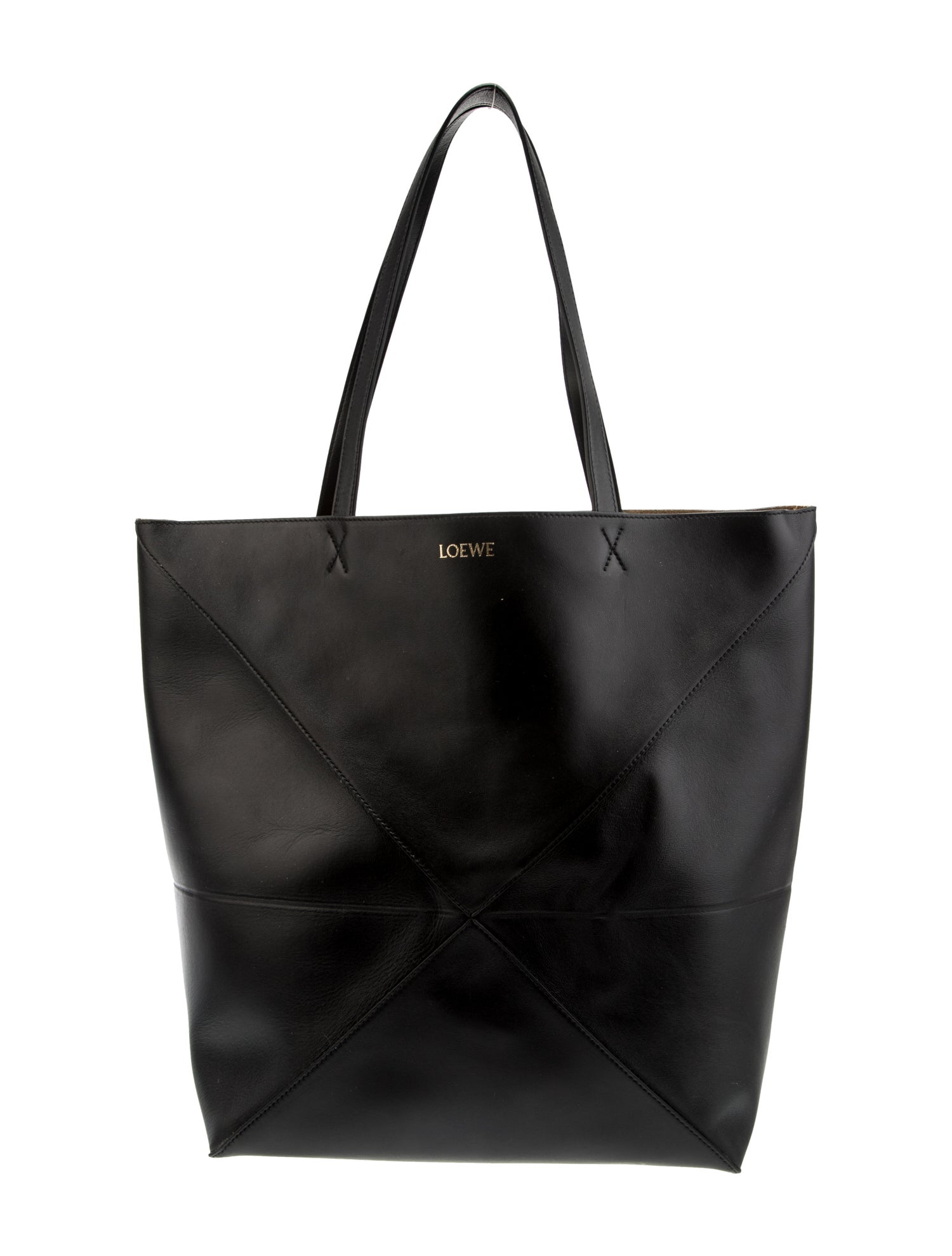 Loewe Leather Puzzle XL 2024 - Black Totes, Handbags - LOW81623