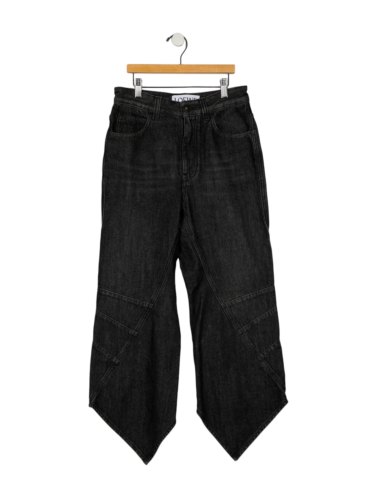 Loewe High-Rise Wide Leg Jeans