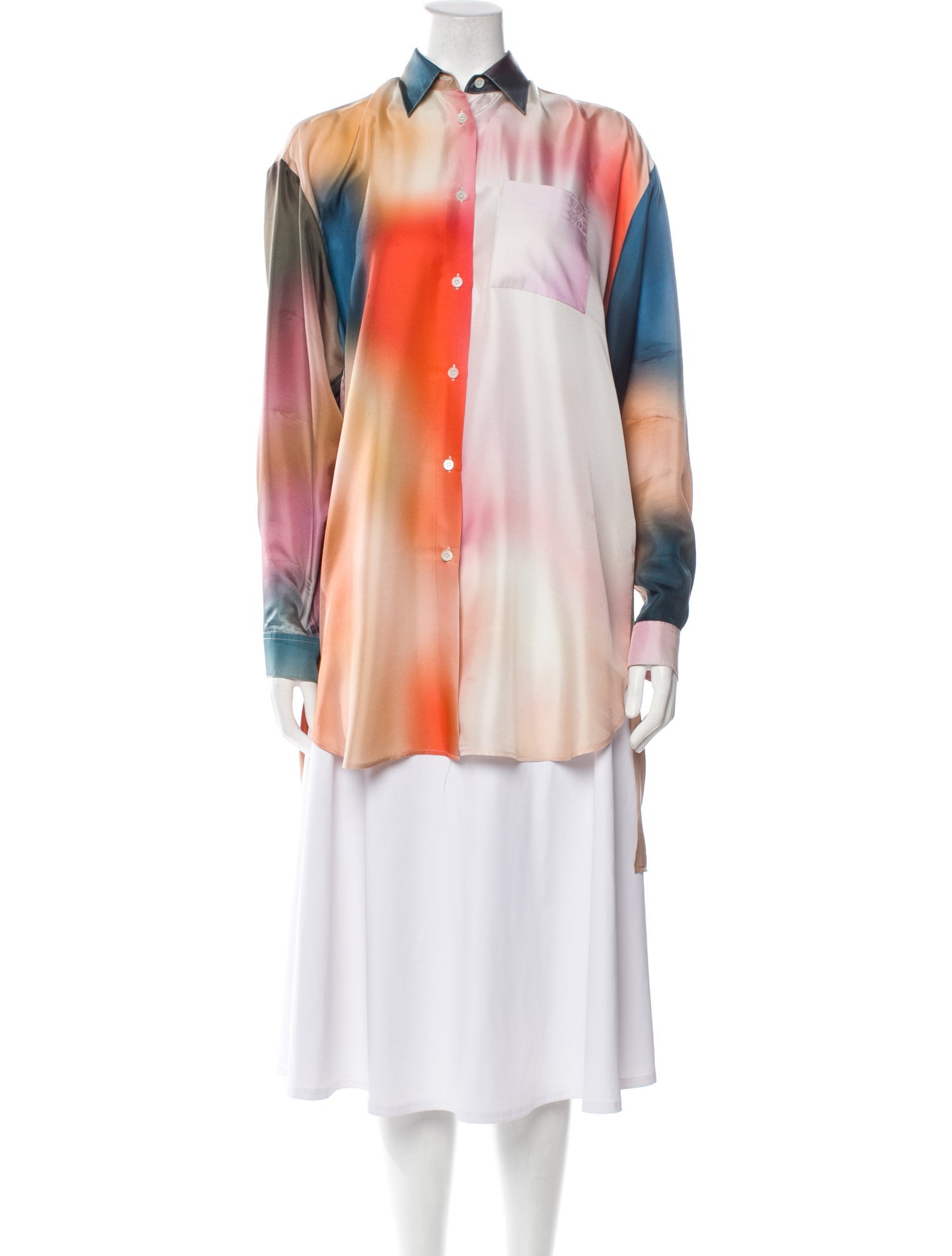Loewe Silk Printed Tunic