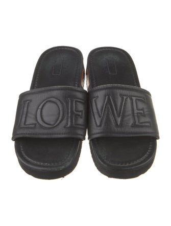Loewe Leather Slides