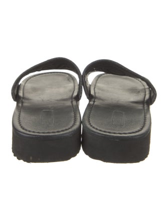 Loewe Leather Slides