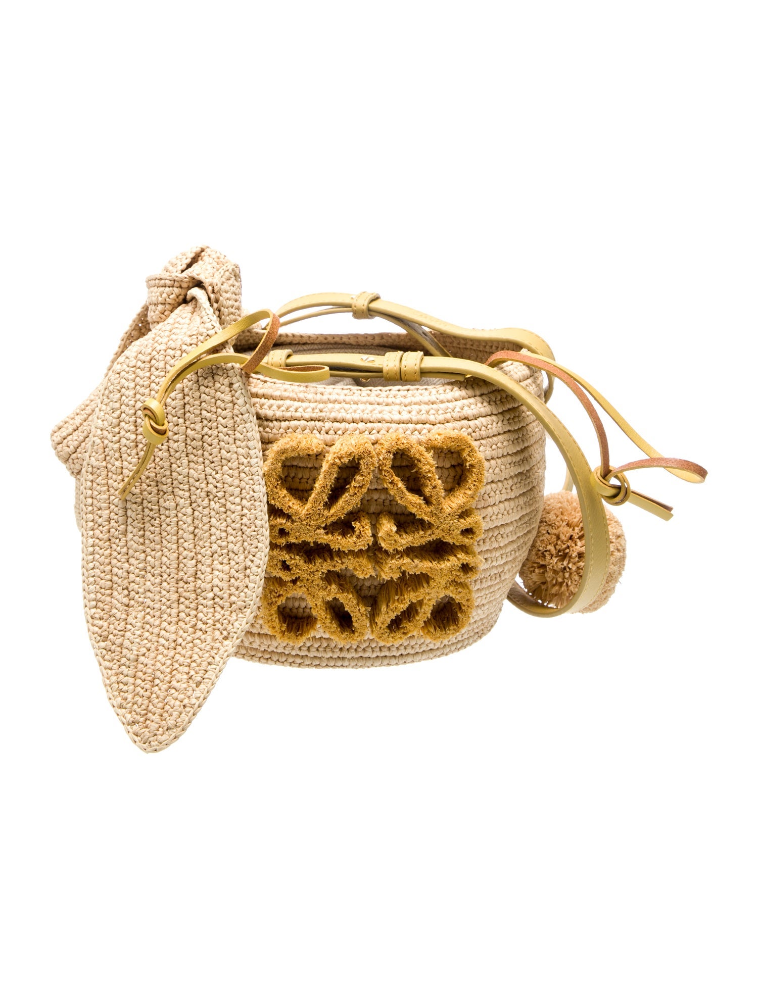 Loewe Raffia Bunny Basket 2022