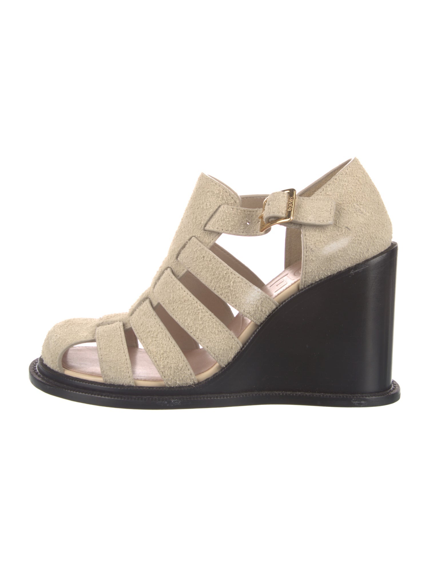 Loewe Suede Gladiator Sandals