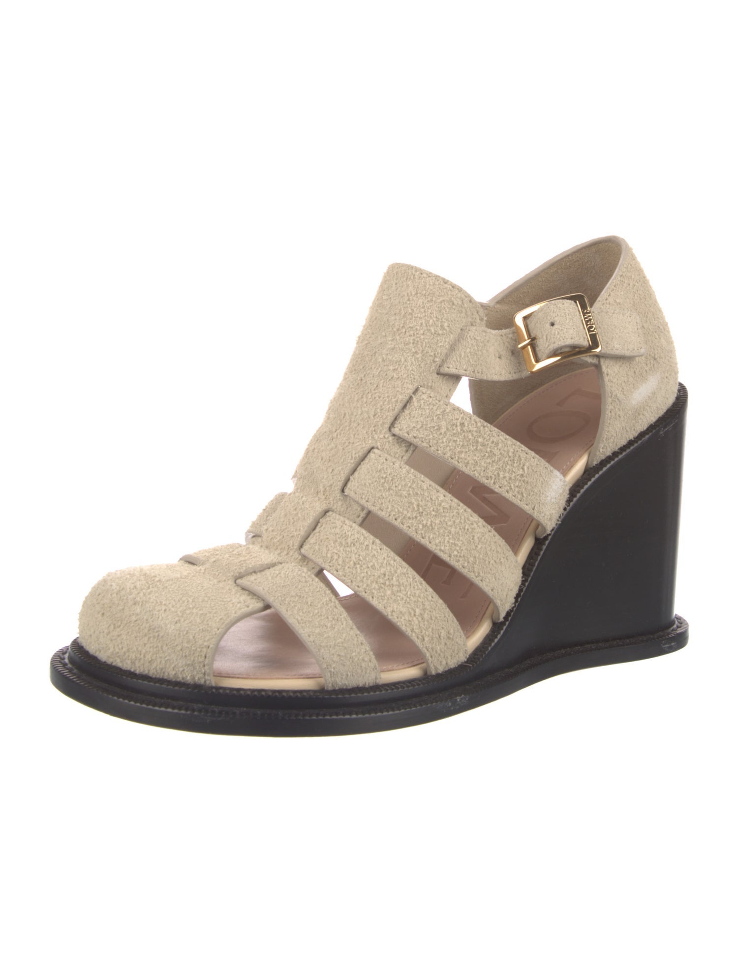 Loewe Suede Gladiator Sandals