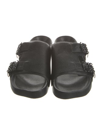 Loewe Leather Slides