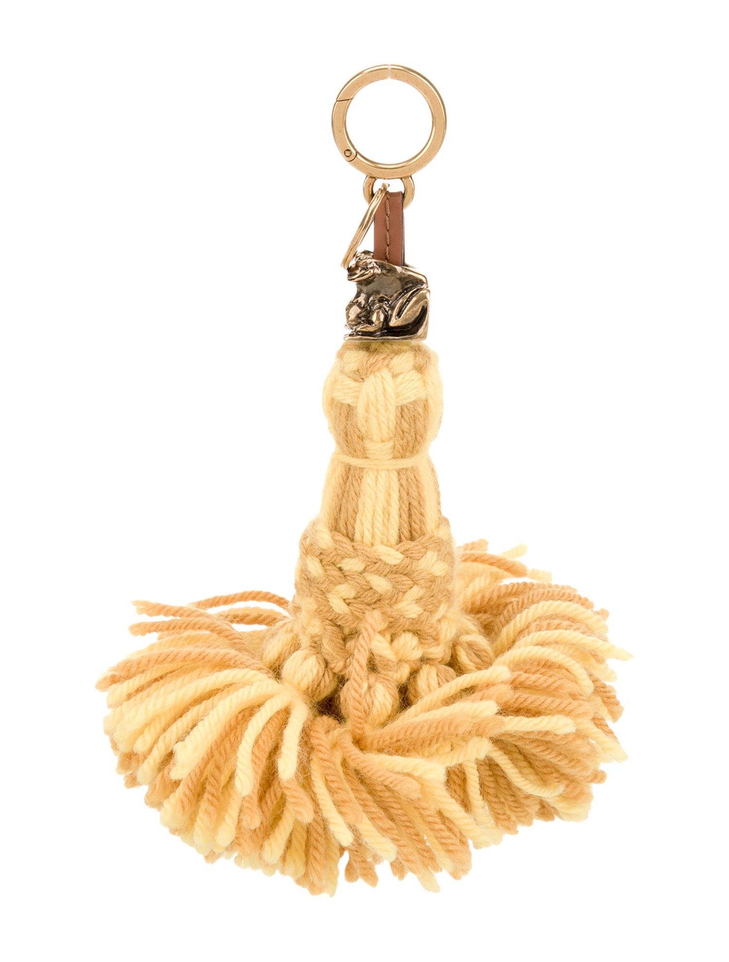 Loewe Crochet Frog Bag Charm