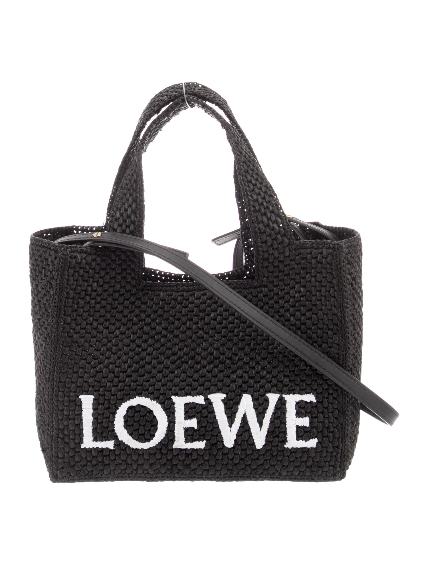 LOEWE L814V29X15TERRA7587 関税送料込 Loewe Raffia Slit 2023 - Blue Totes, Handbags - LOW81704