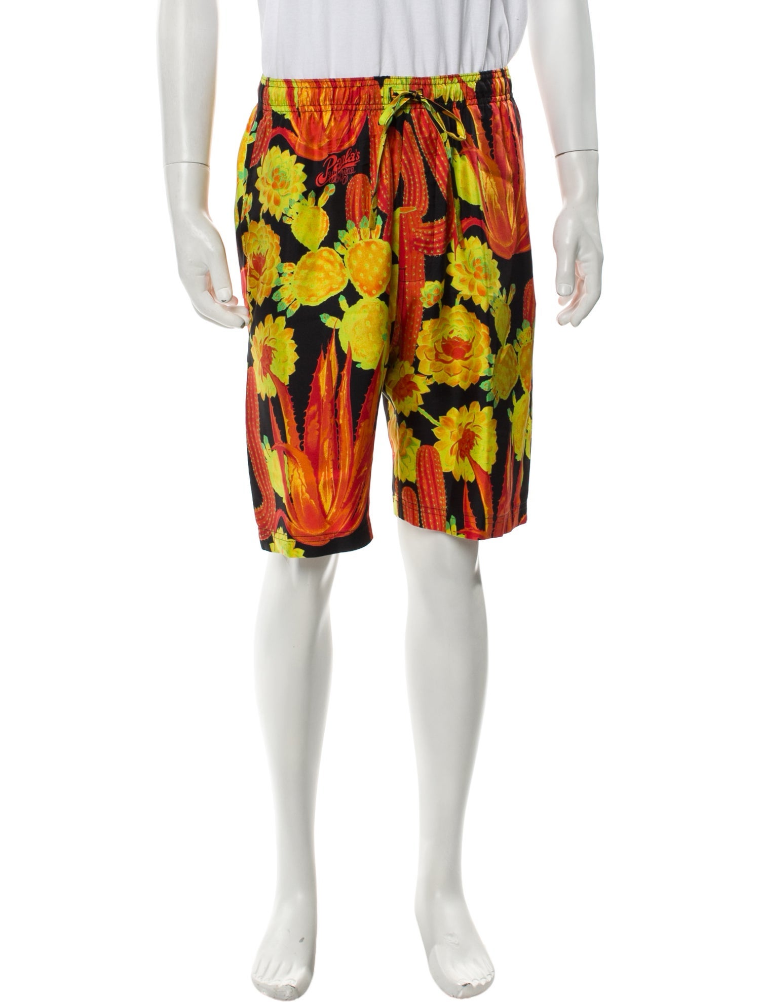 Loewe Floral Print Jogger Shorts