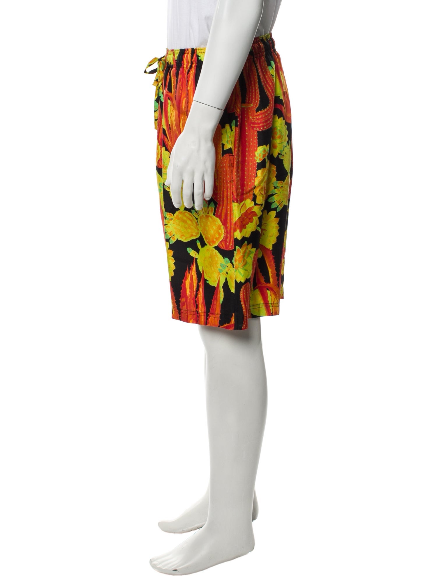 Loewe Floral Print Jogger Shorts