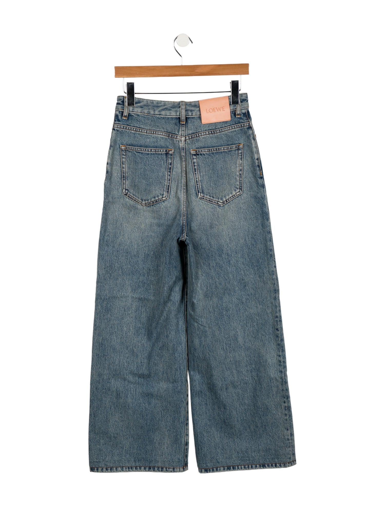 Loewe High-Rise Wide Leg Jeans