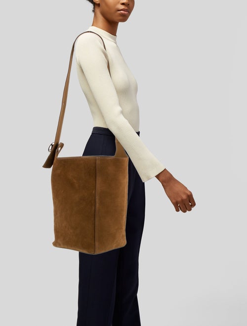 Loewe Suede Pebble Tote Large 2024