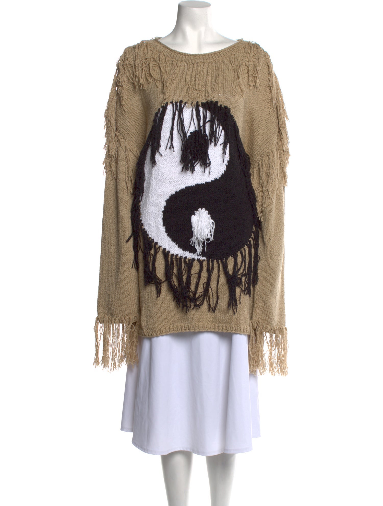 Loewe Paula's Ibiza Printed Scoop Neck Sweater w/ Tags