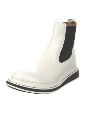 Loewe Leather Chelsea Boots