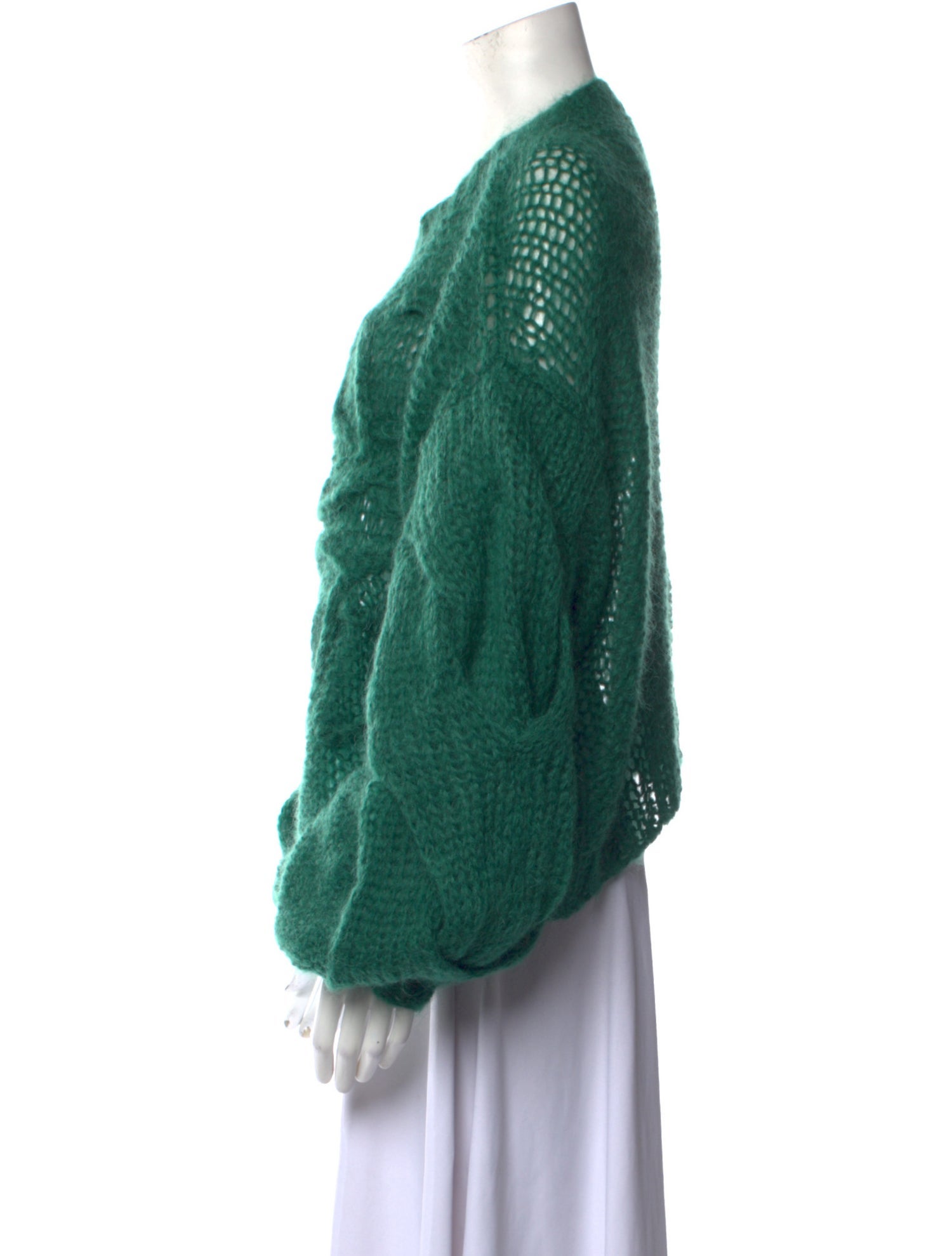 Loewe Mohair Scoop Neck Sweater