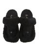 Loewe Fur Fur Trim Slides