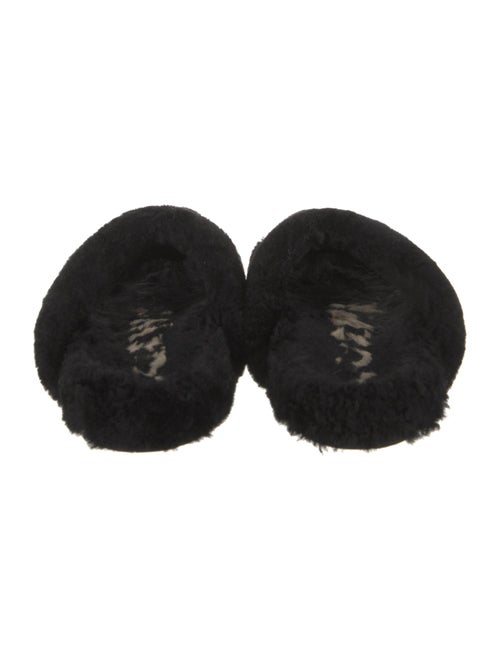 Loewe Fur Fur Trim Slides