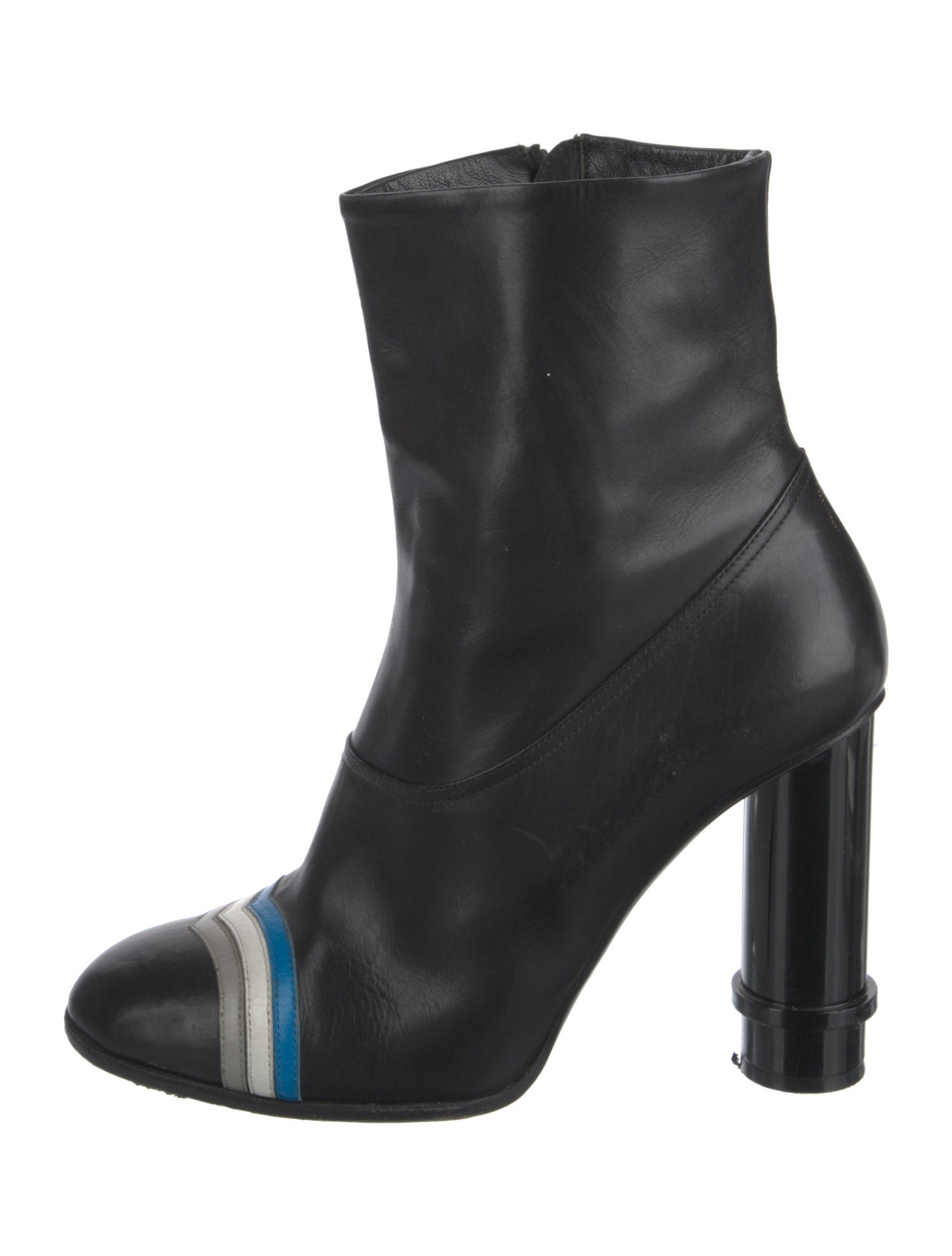 Loewe Leather Leather Trim Embellishment Boots