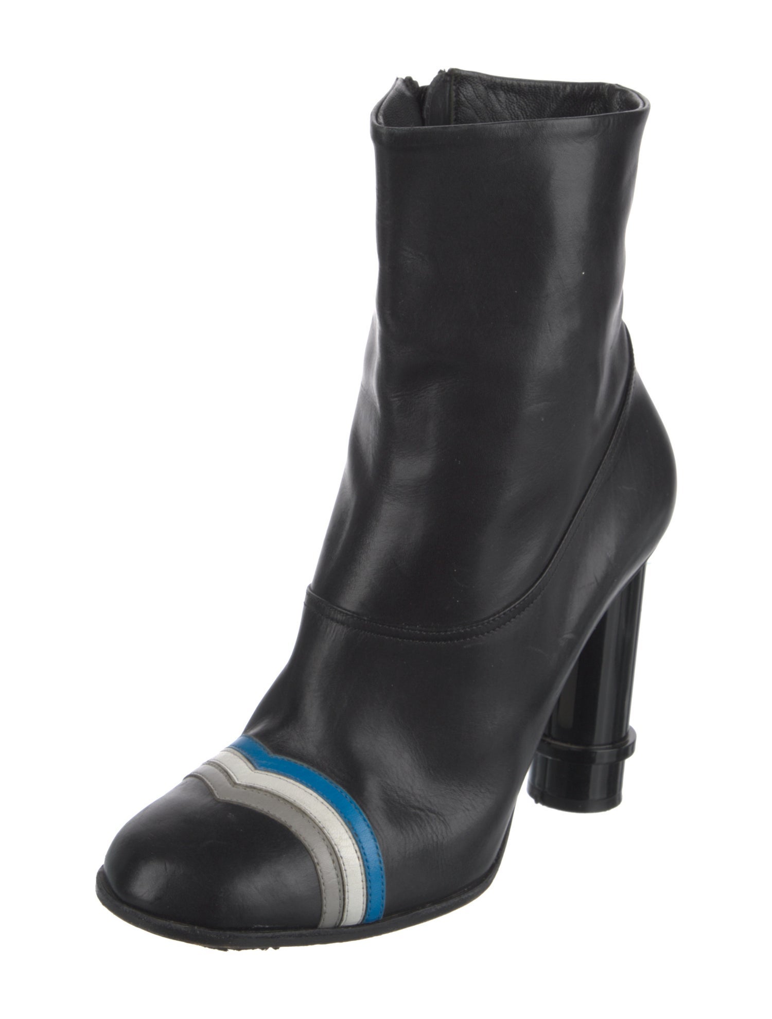 Loewe Leather Leather Trim Embellishment Boots