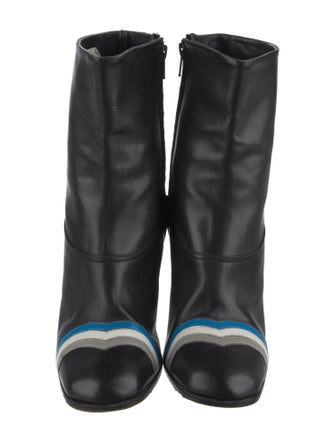 Loewe Leather Leather Trim Embellishment Boots