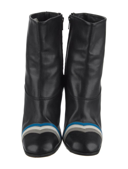 Loewe Leather Leather Trim Embellishment Boots