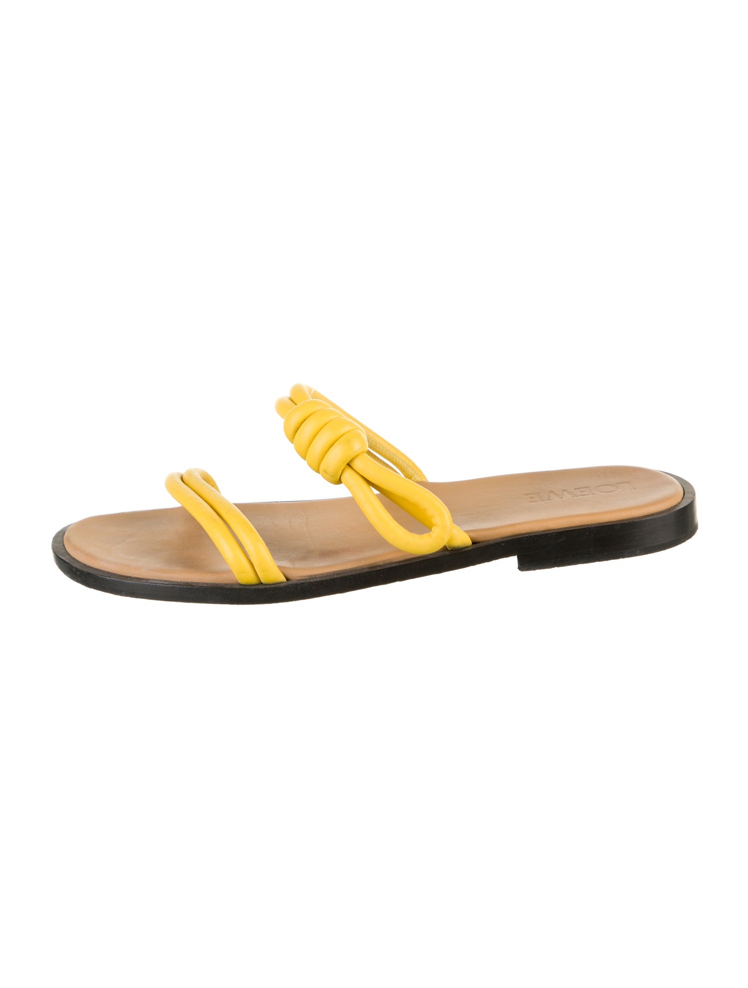 Loewe Leather Slides