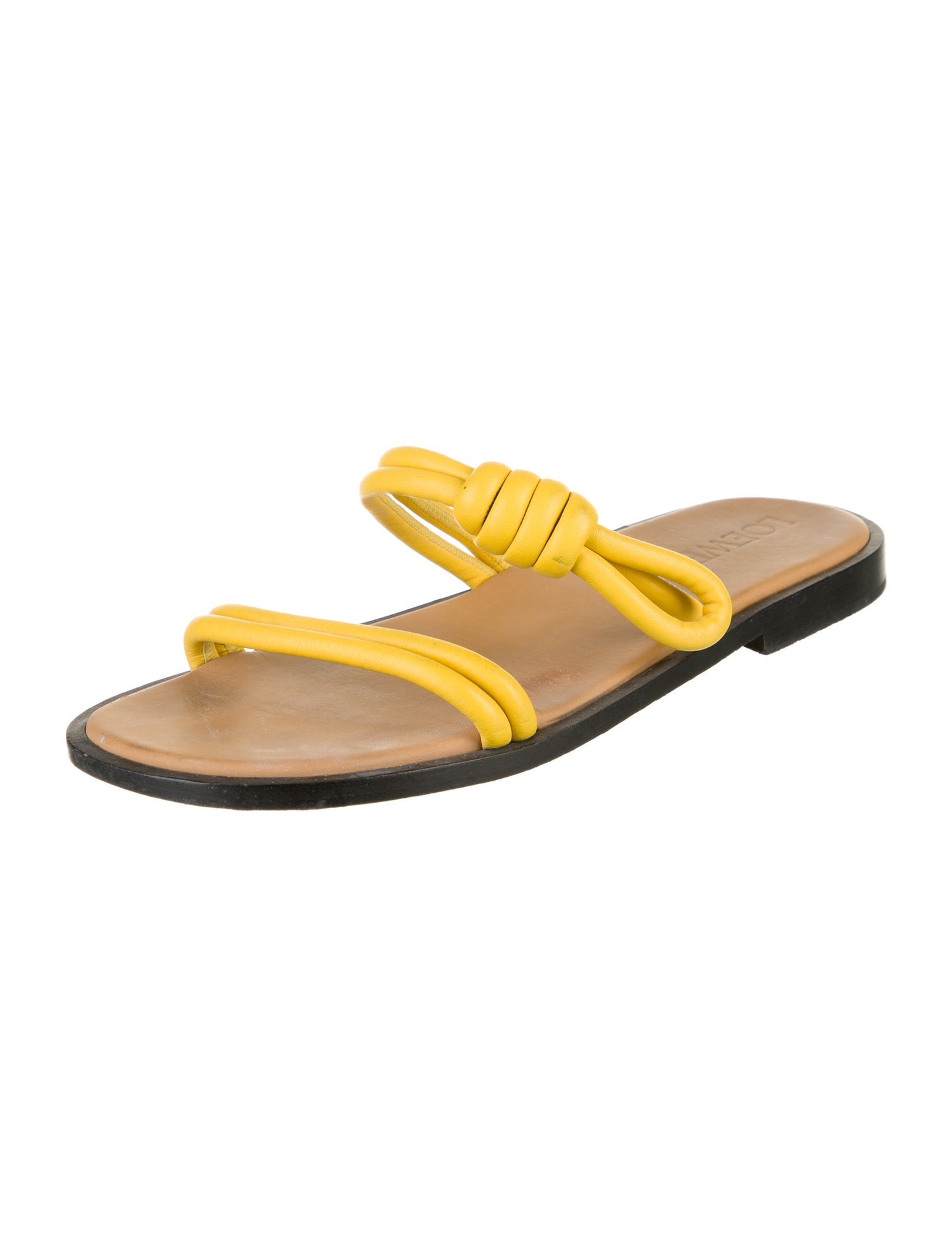 Loewe Leather Slides