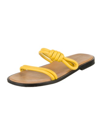 Loewe Leather Slides