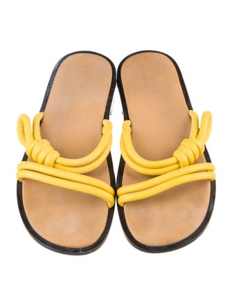 Loewe Leather Slides