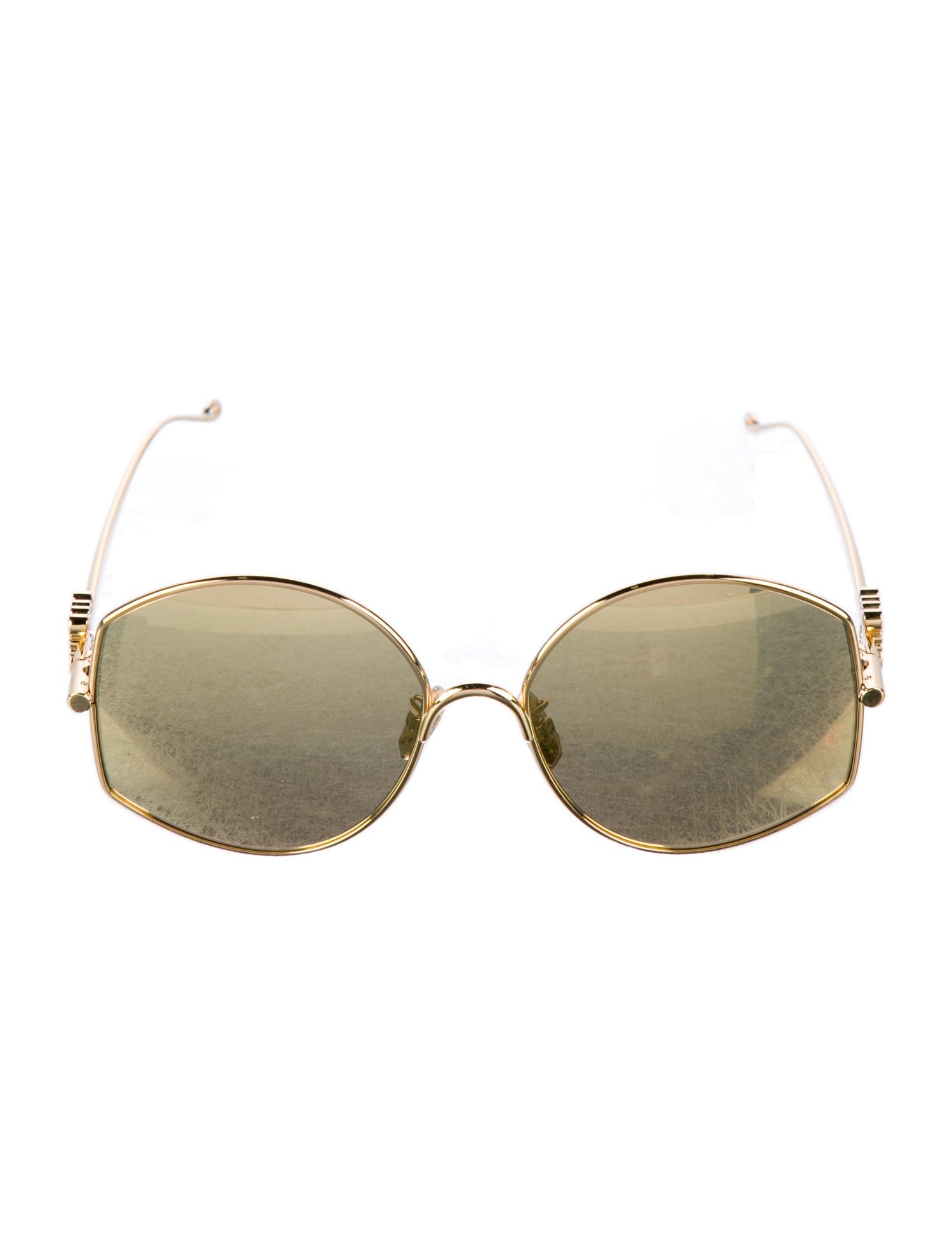 Loewe Oversize Mirrored Sunglasses