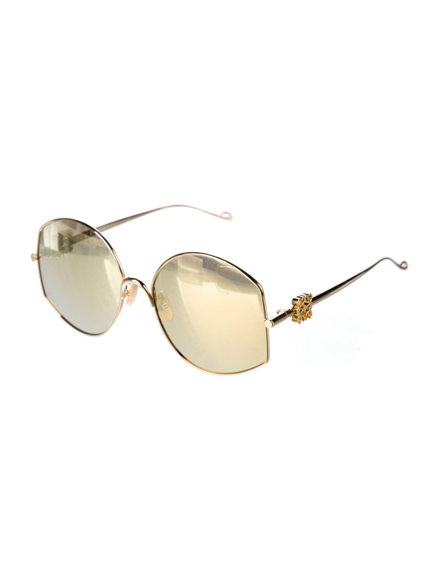 Loewe Oversize Mirrored Sunglasses