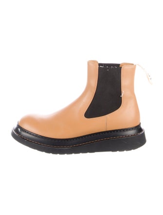 Loewe Leather Chelsea Boots