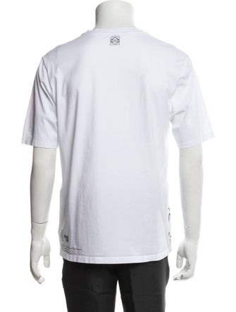 Loewe Graphic Print Crew Neck T-Shirt