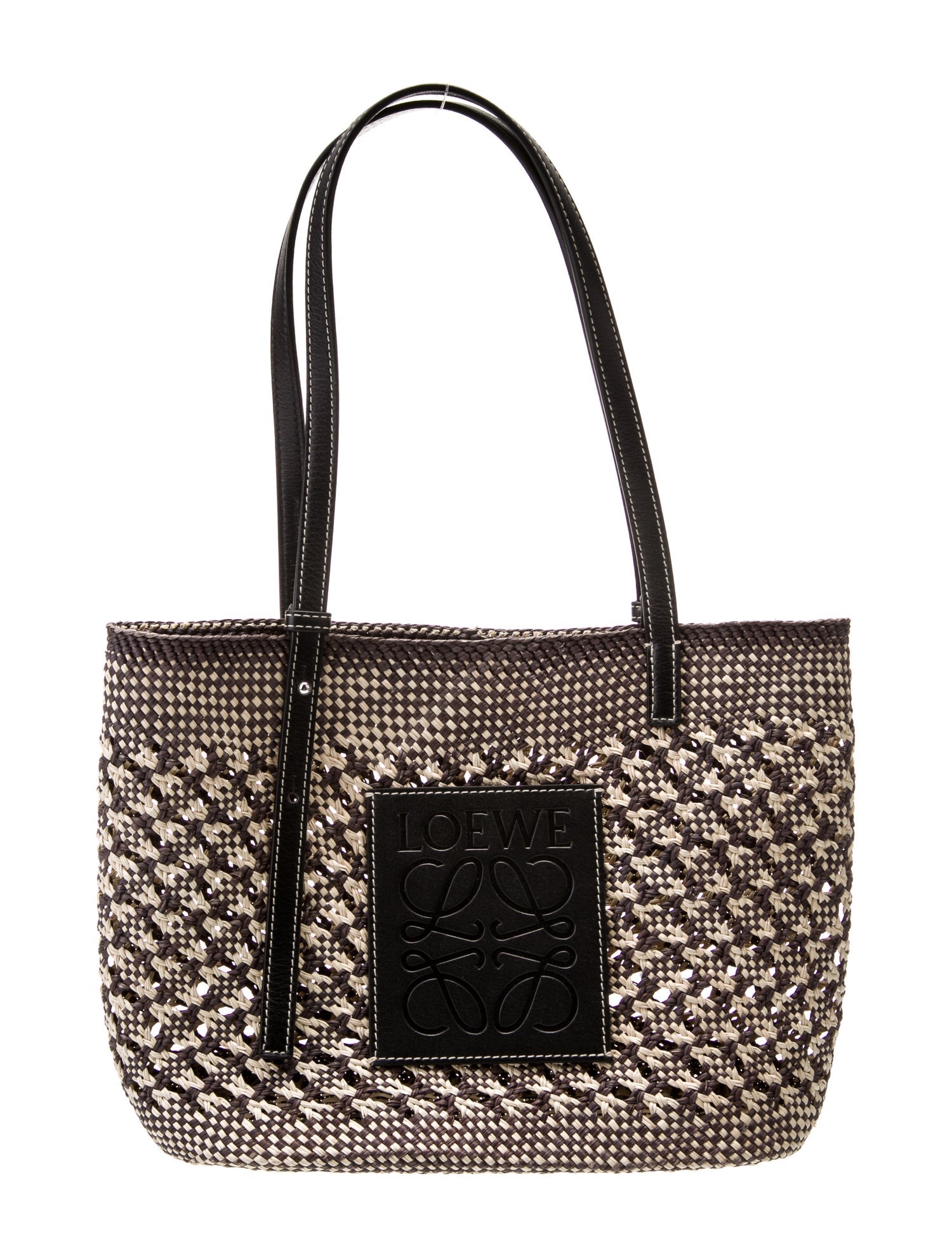 Loewe Raffia Shoulder Bag