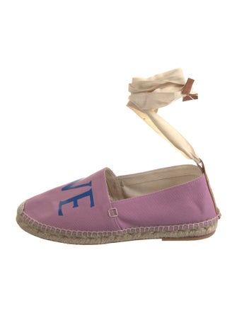 Loewe Canvas Printed Mules