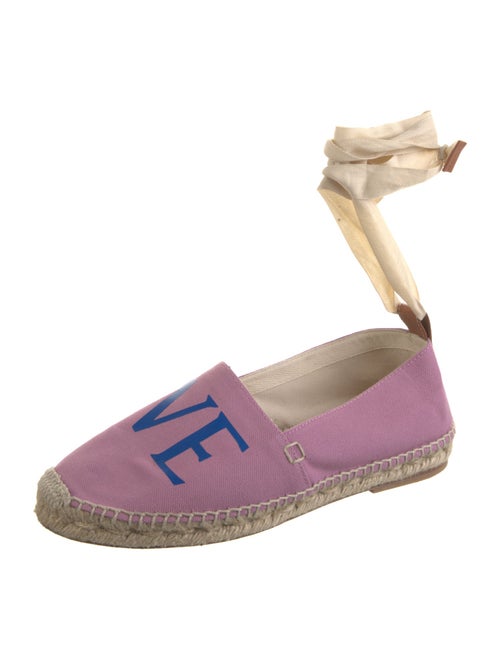 Loewe Canvas Printed Mules