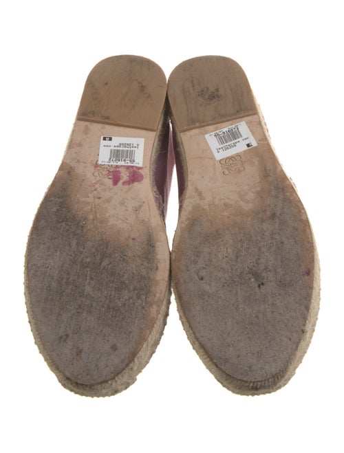 Loewe Canvas Printed Mules