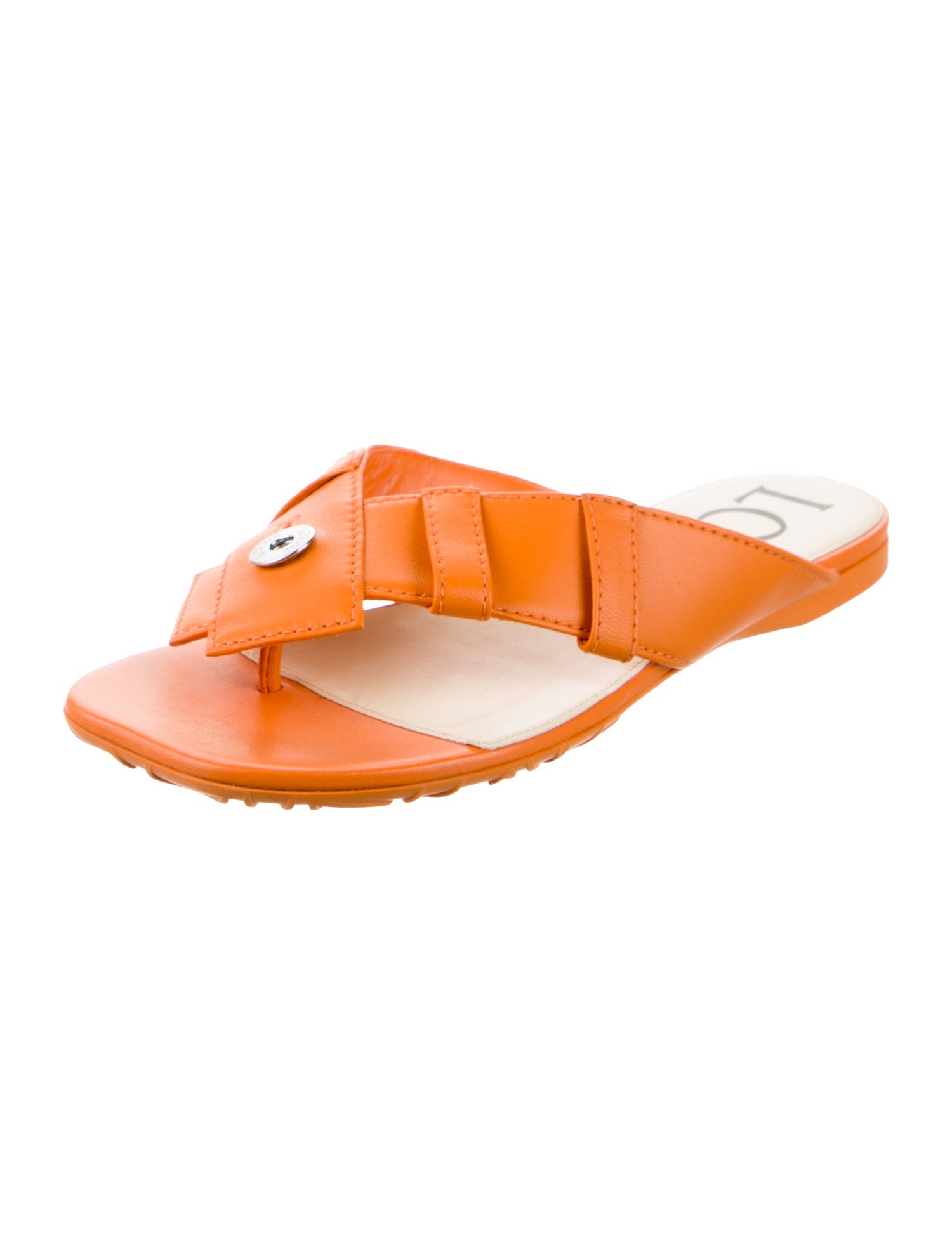 Loewe Leather Slides