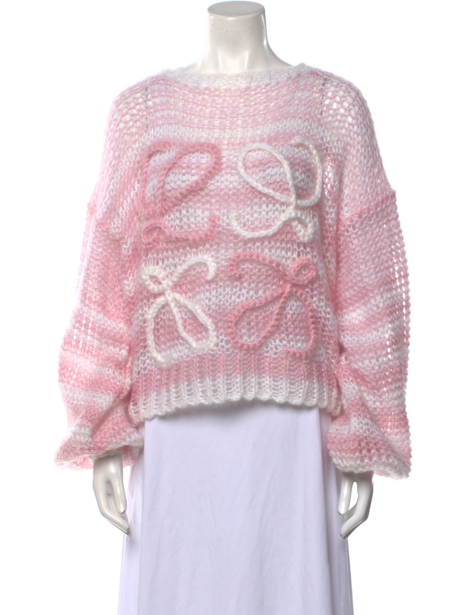 Loewe Mohair Printed Sweater