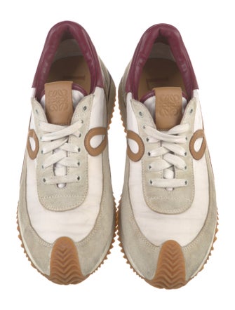 Loewe Suede Printed Sneakers