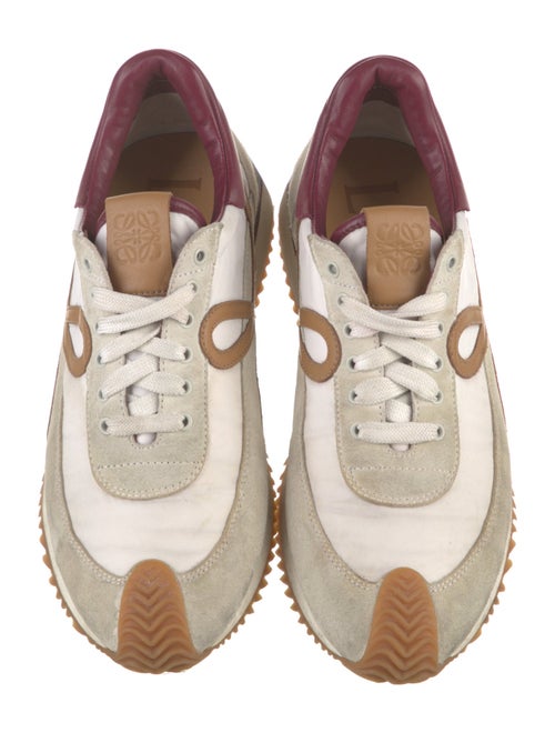 Loewe Suede Printed Sneakers