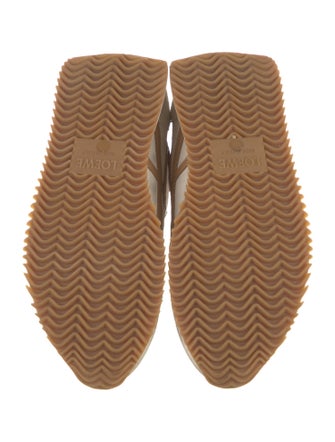 Loewe Suede Printed Sneakers