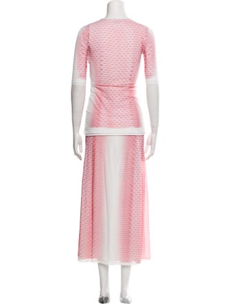 Loewe Printed Skirt Set