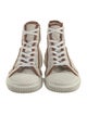 Loewe Canvas Embroidered Accent Sneakers